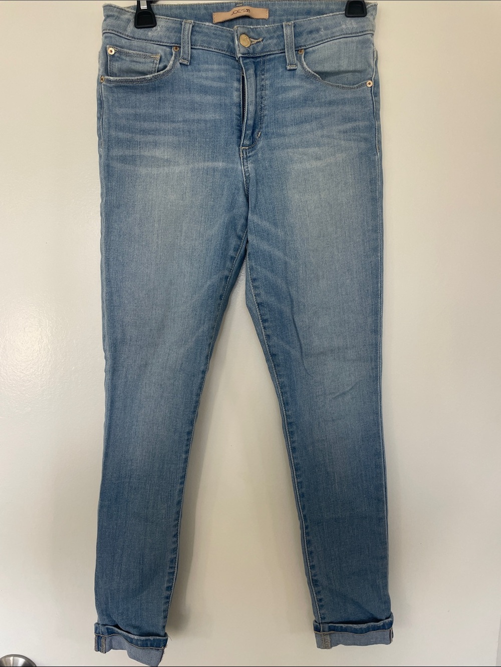 Joe's Jeans Light Wash Skinny Jeans